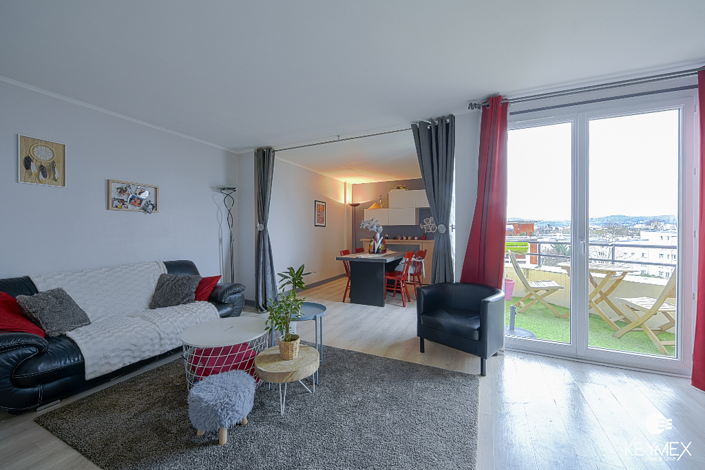 Duplex 80 m2 centre ville Ermont + Box