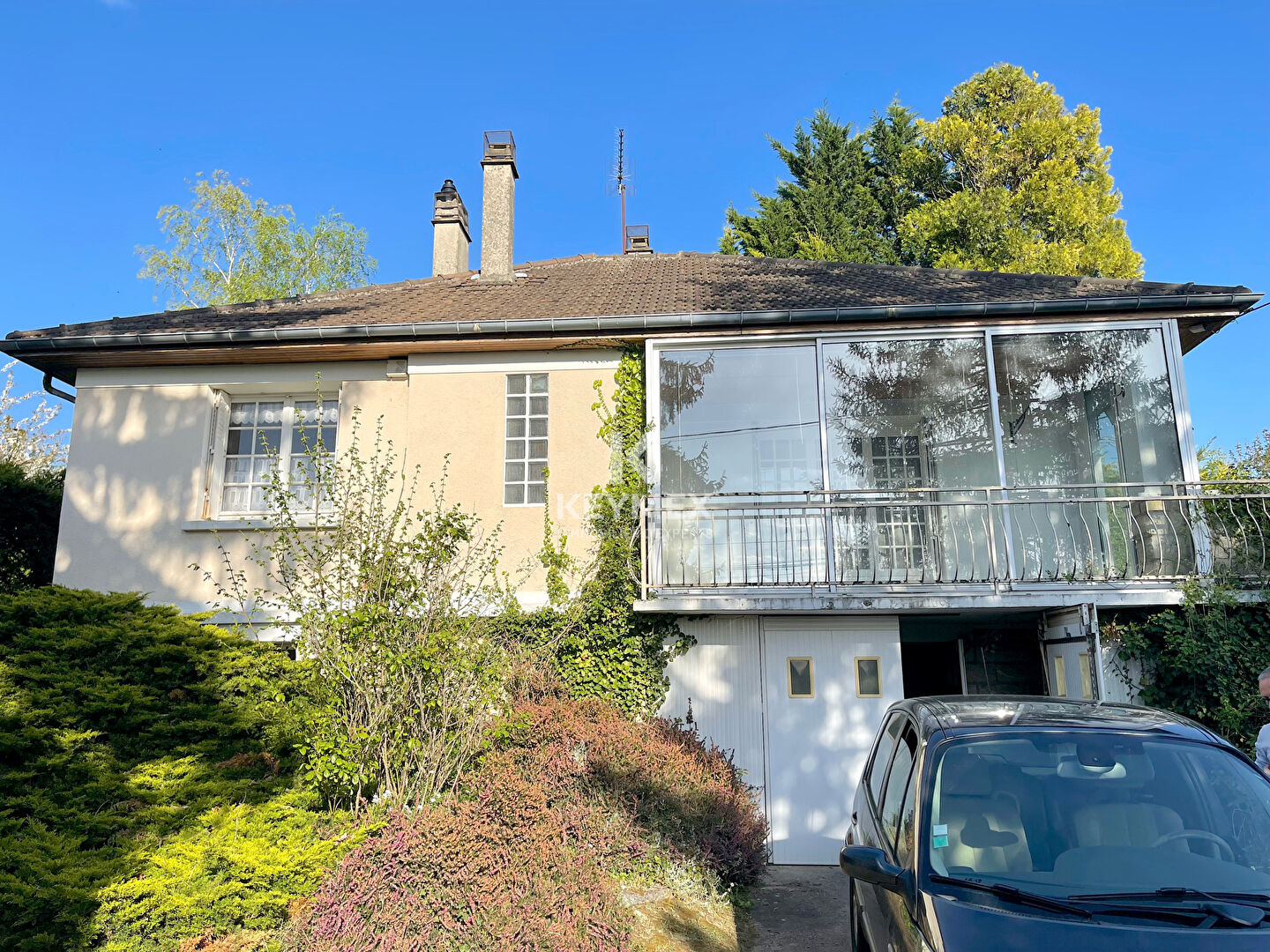 Mériel Maison 5 pièces sur S.sol total aménagé + Garage et  1213 m2 de terrain.