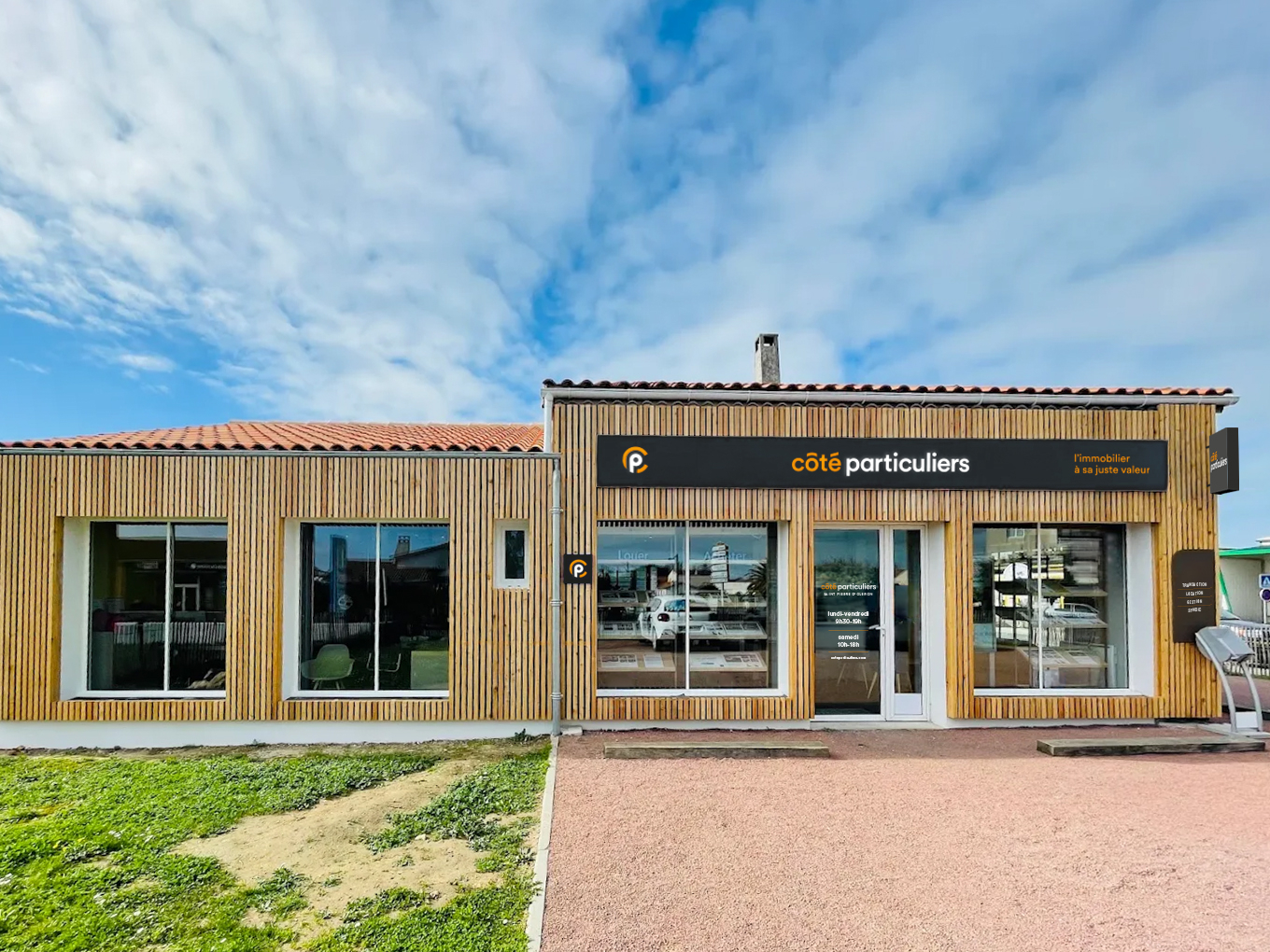 Logo agence immobilière Côté Particuliers Île d'Oléron